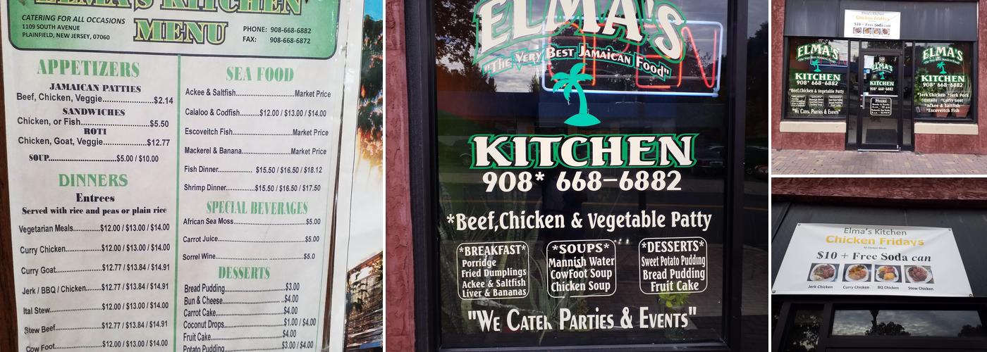 Elma's Kitchen Menu