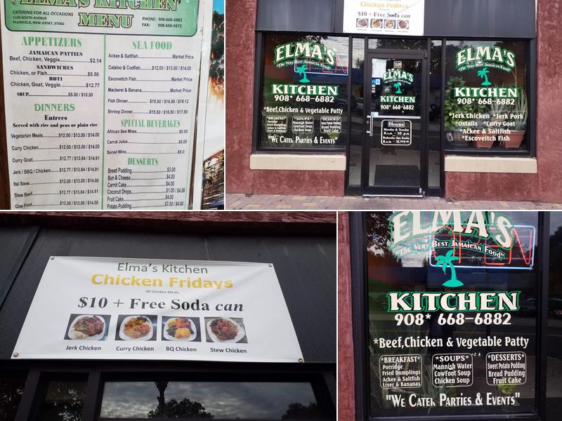Elma's Kitchen Menu