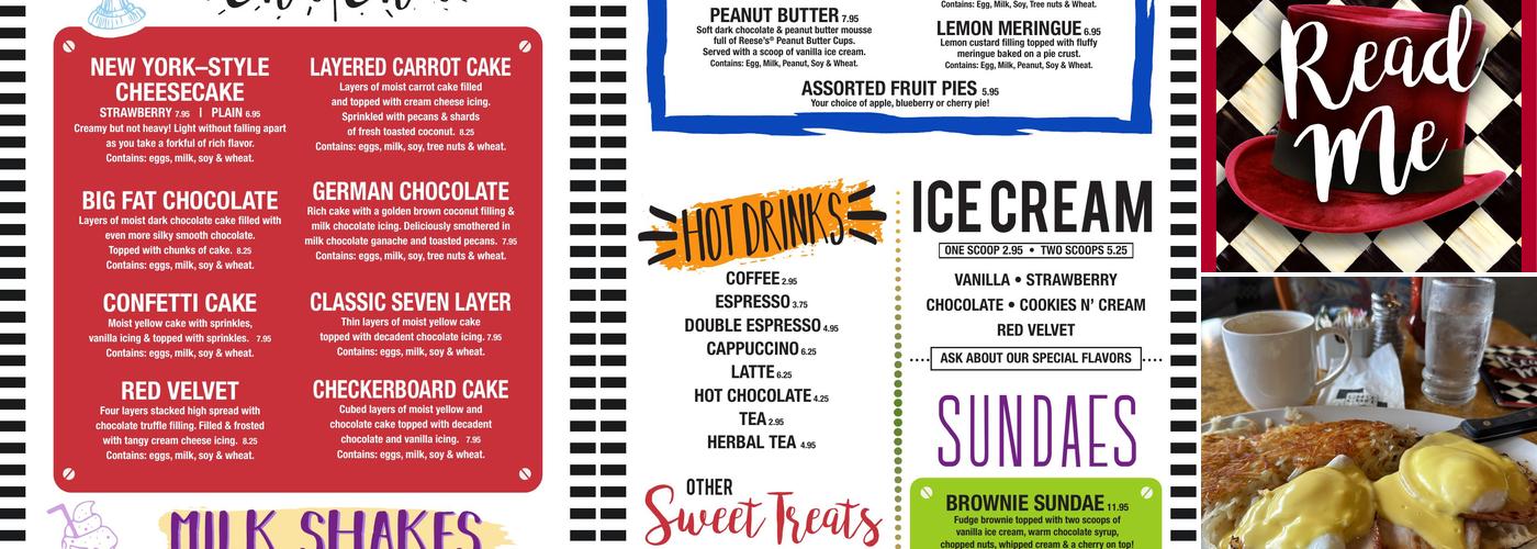 Chit Chat Diner Menu