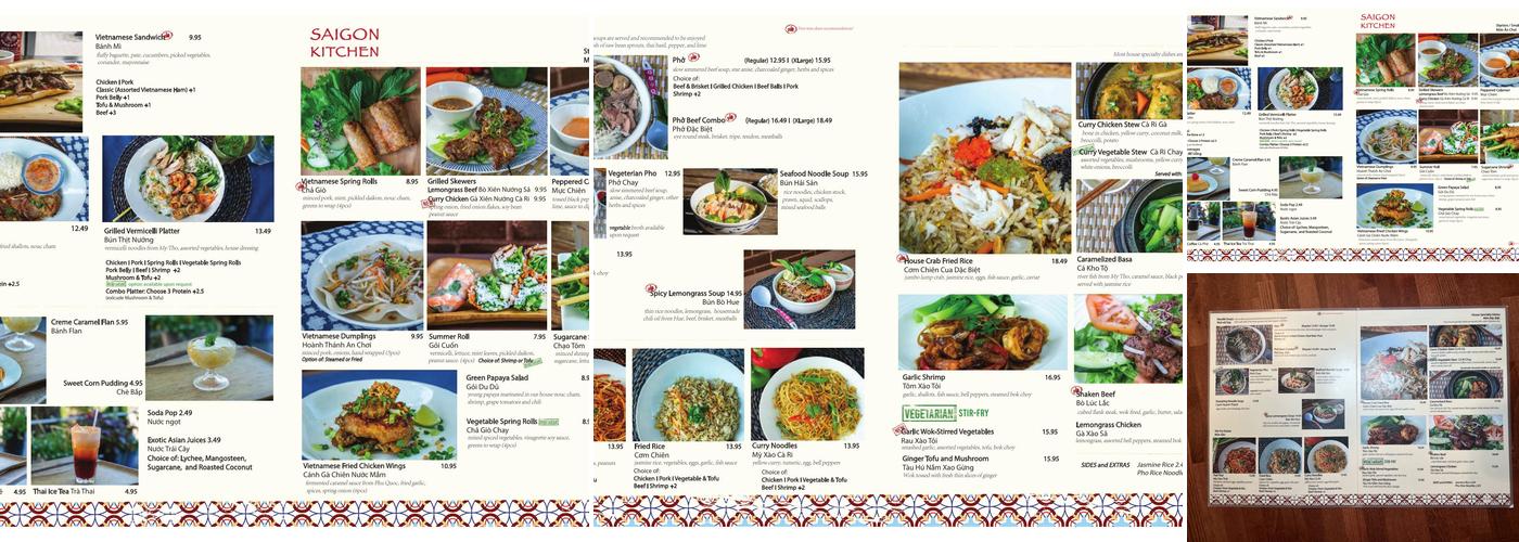 Saigon Kitchen Menu