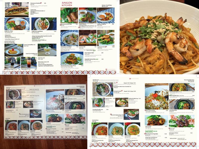 Saigon Kitchen Menu