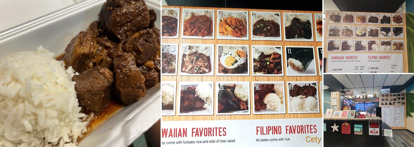 LEFTY-J’S ISLAND FAVORITES Restaurant #2 Menu