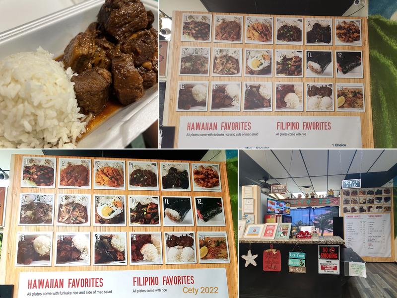 LEFTY-J’S ISLAND FAVORITES Restaurant #2 Menu