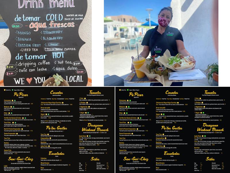 Buen Provecho ABQ Menu