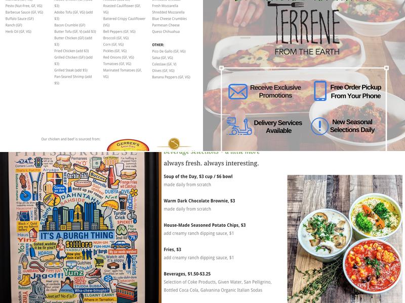 Terrene Menu
