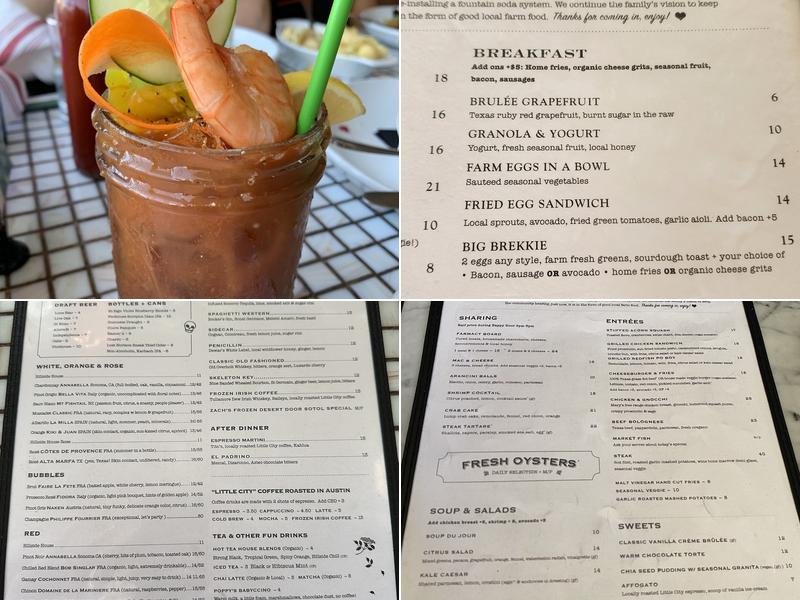 Hillside Farmacy Menu