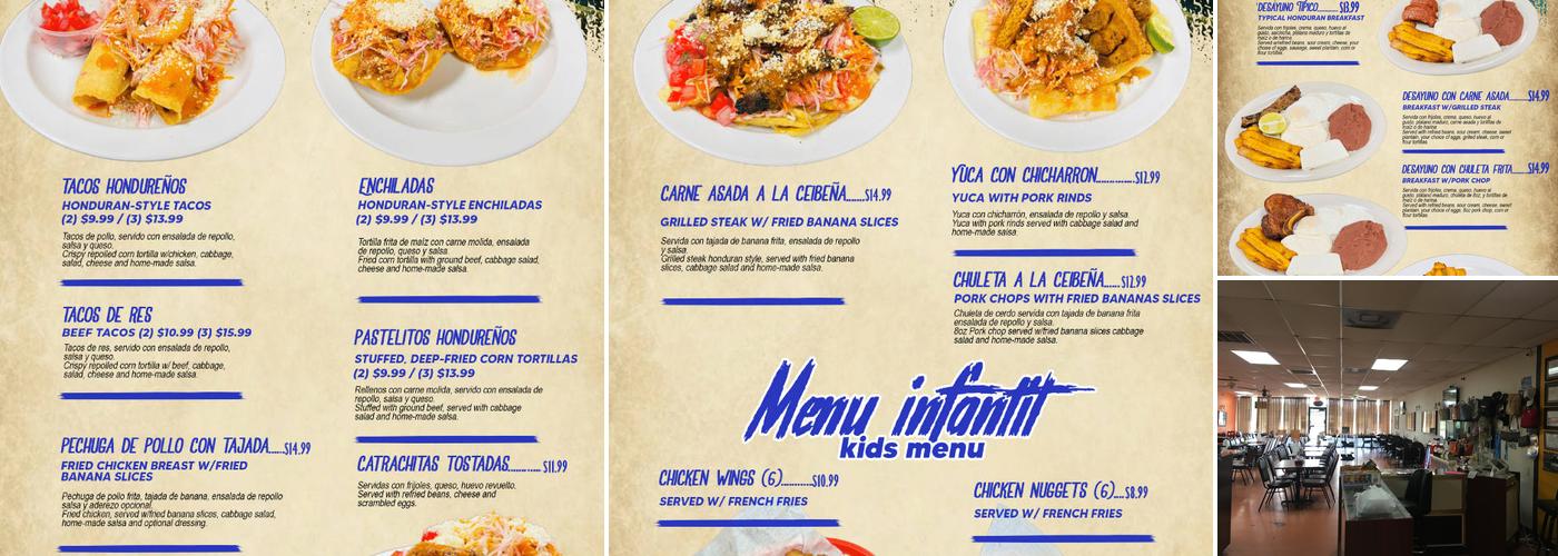 La Pasadita Menu