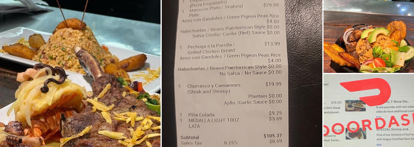 CostaMar Seafood and Grill Restaurant Menu