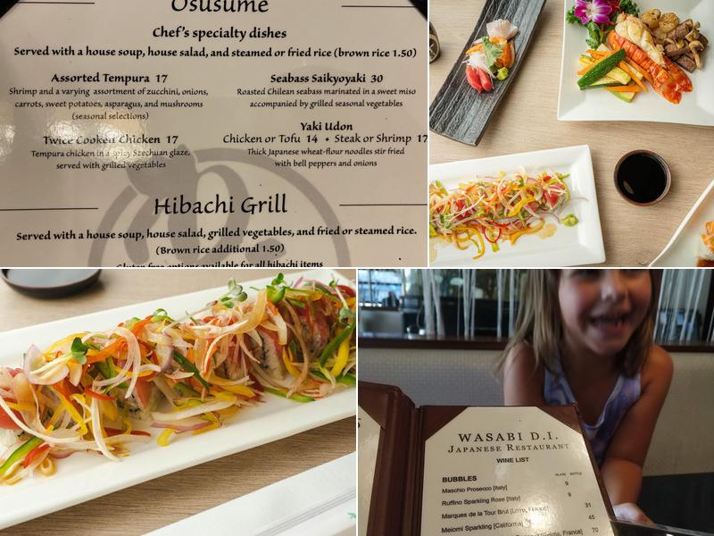 Wasabi of Daniel Island Menu