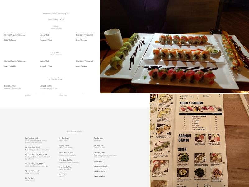 Fat Fish Menu