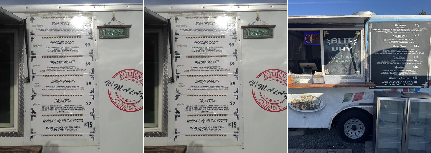 Himalayan Bites Menu