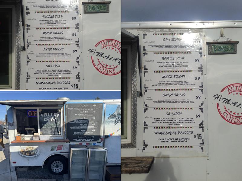 Himalayan Bites Menu