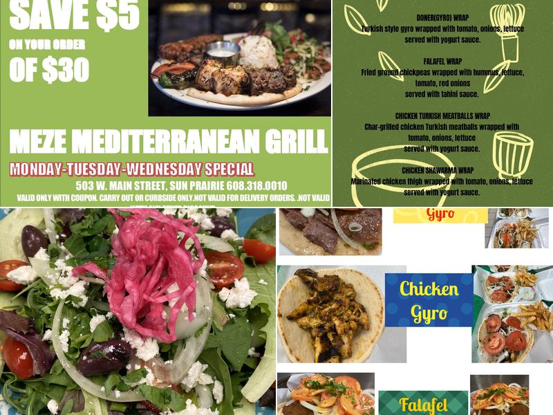 Meze Mediterranean Grill Menu