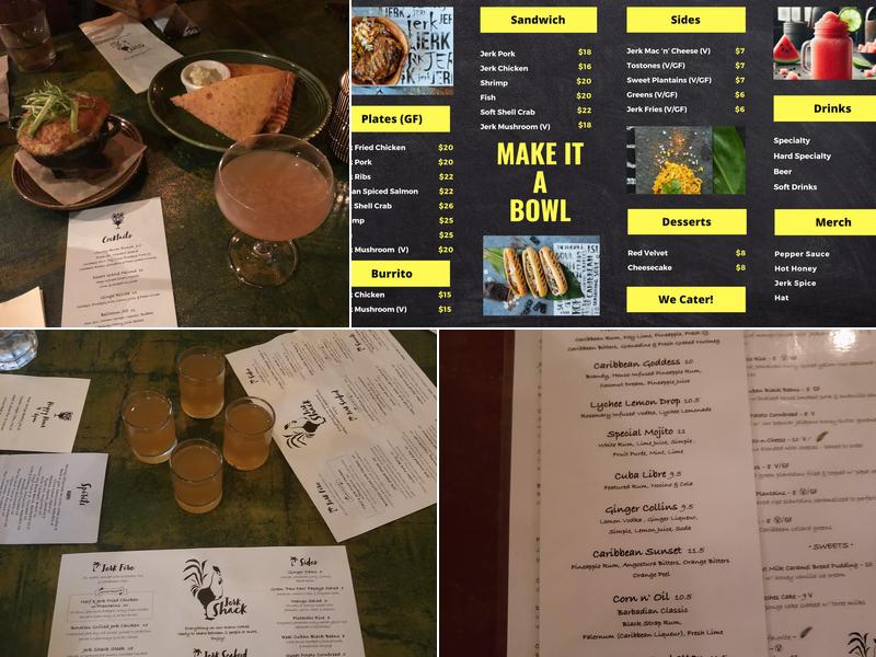 Jerk Shack Menu