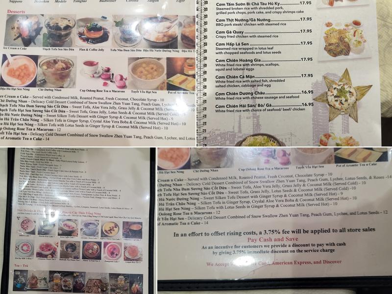 Saigon Kitchen Menu