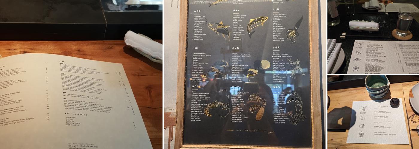 Robin Menu