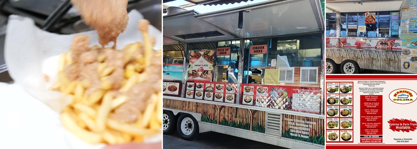 Mariscos Colima Menu