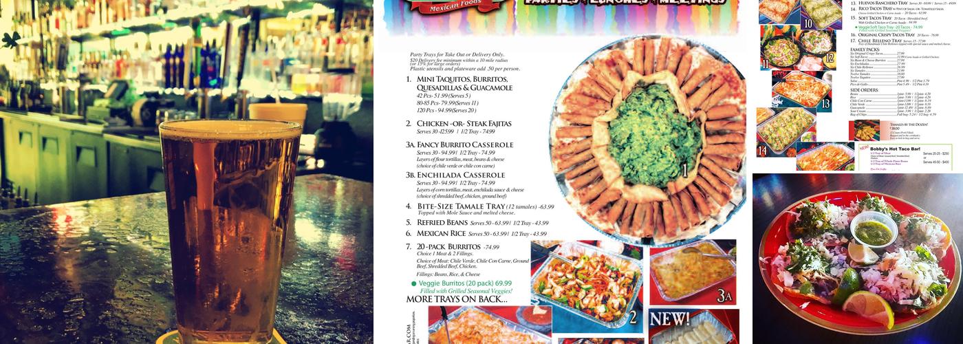 Bobby Salazar's Taqueria Menu