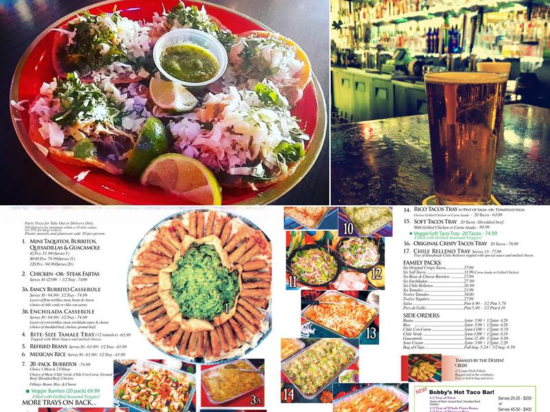 Bobby Salazar's Taqueria Menu