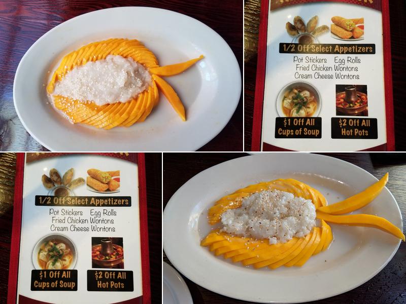 Sam's Bann Thai Menu