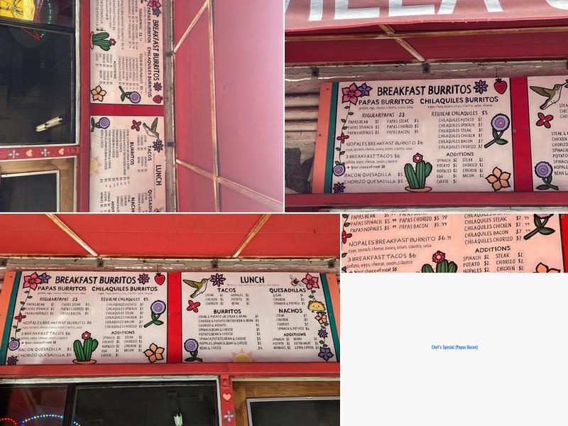 Tacos Villa Corona Menu