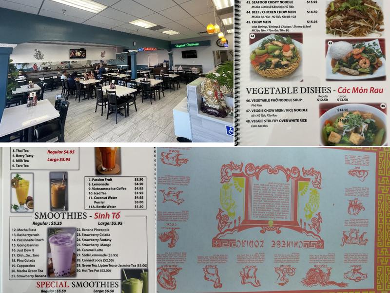 Pho Saigon Le Menu