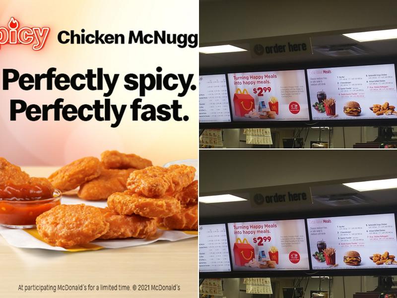McDonald's Menu