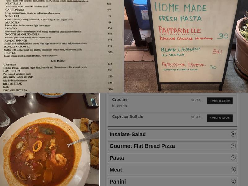 Little Italy Hawaii Menu