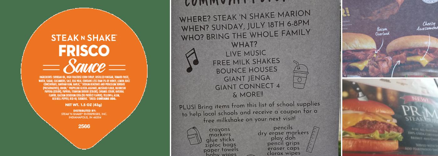 Steak 'n Shake Menu