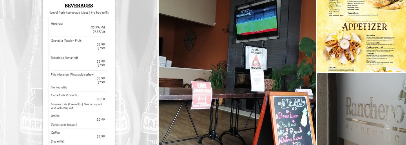 Ranchero Kitchen Menu