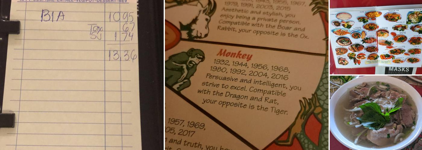 Phan's Garden Restaurant Menu