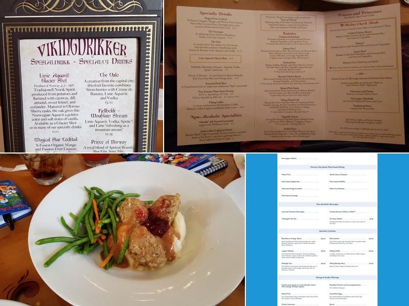 Akershus Royal Banquet Hall Menu