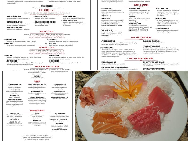 Shiki Sushi Menu