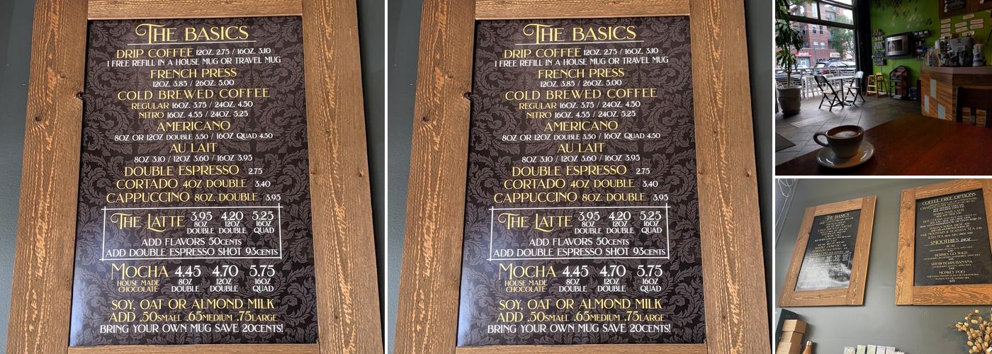 Hooked on Colfax Menu