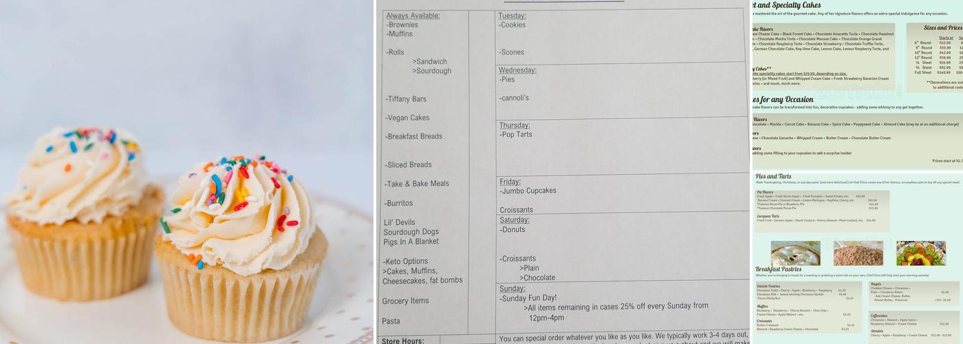 Wave The Grain - Centennial Menu