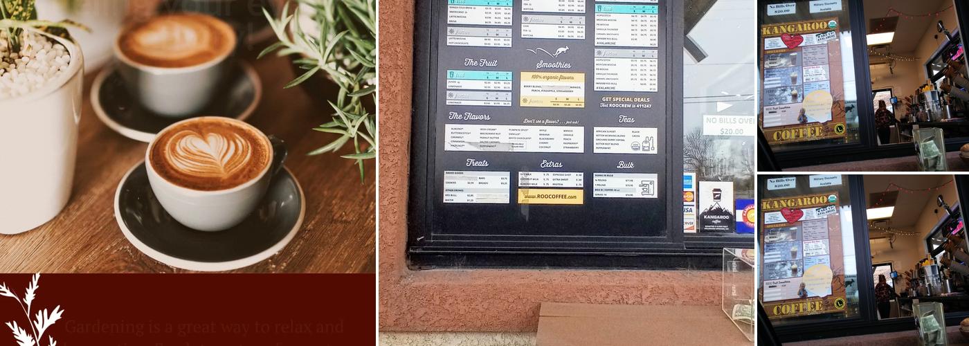 Kangaroo Coffee Menu