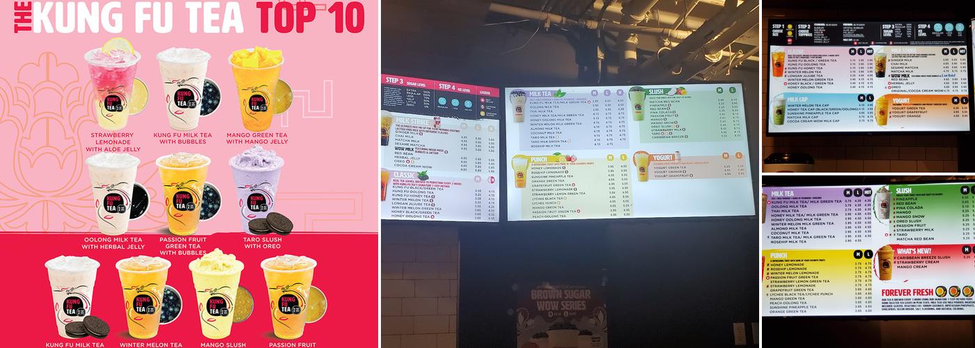Kung Fu Tea Menu