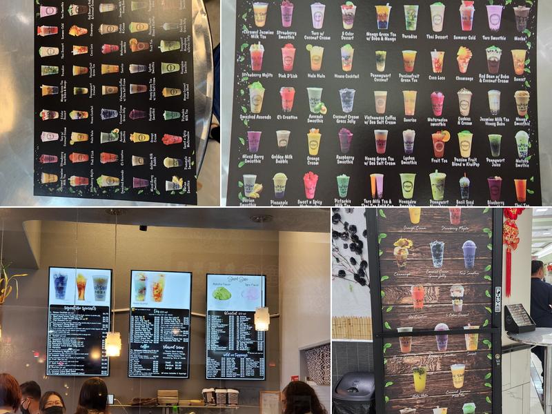 Tea Snow Boba & Coffee Menu