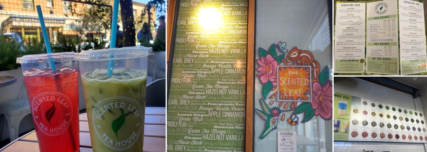 Scented Leaf Tea House Menu