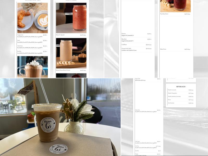 Mama G's St. Pete Menu