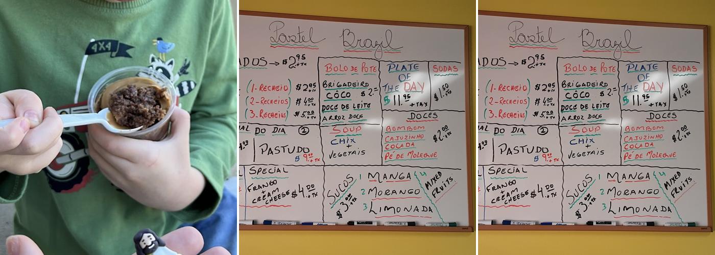 Pastel Brazil Cafe Menu