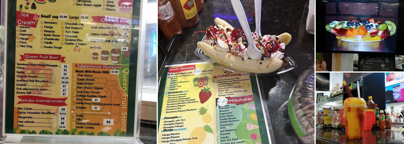 Queen Fruit Stand (Plaza Del Sol) Menu