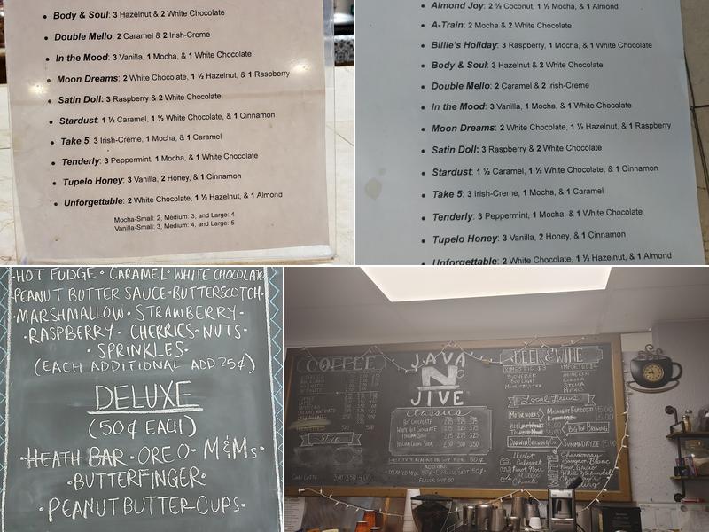 Java N Jive Menu