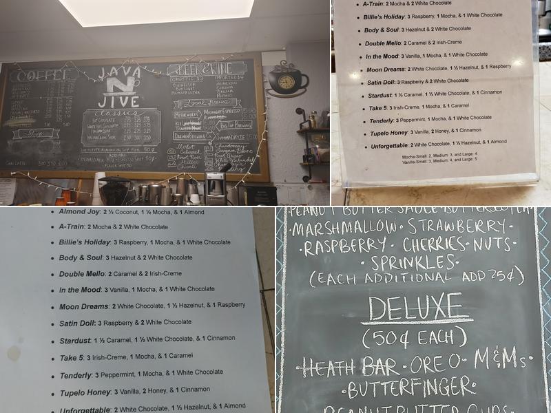Java N Jive Menu
