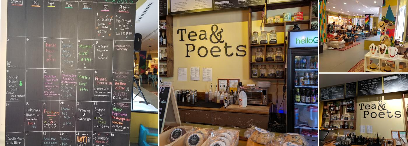 Tea & Poets Menu