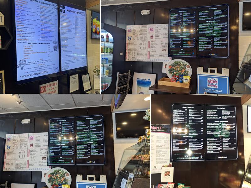 Perks Coffee Menu