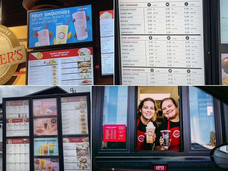 Scooter's Coffee Menu