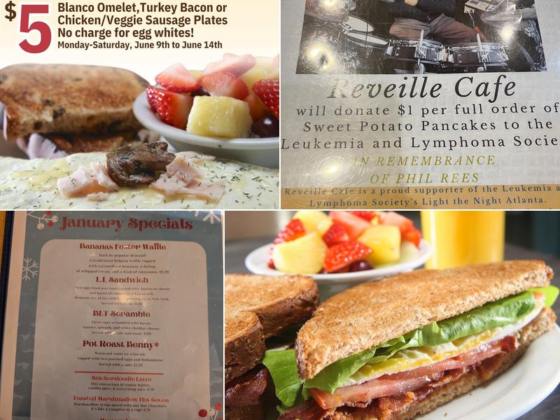 Reveille Cafe West Cobb Menu