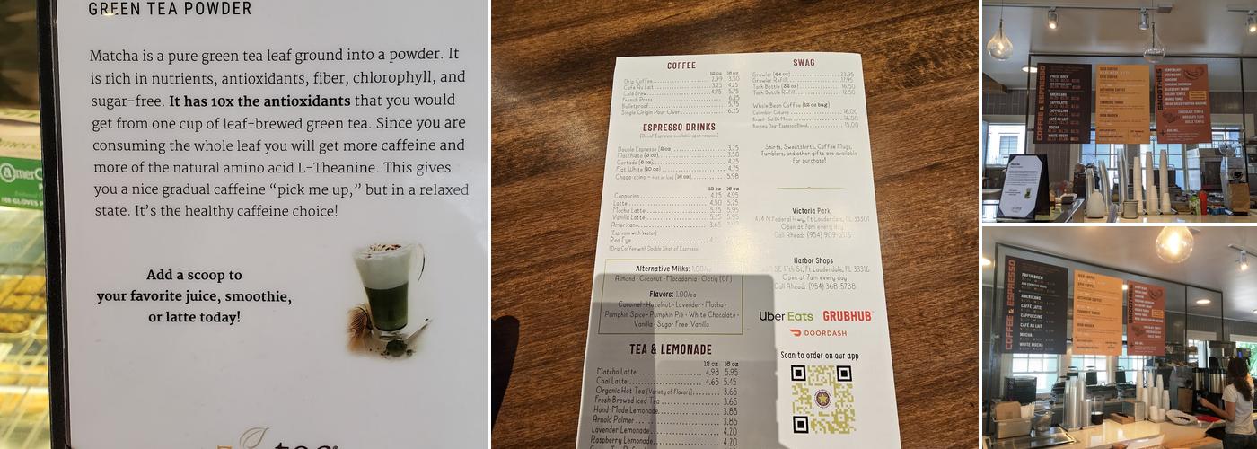 Press and Grind Menu