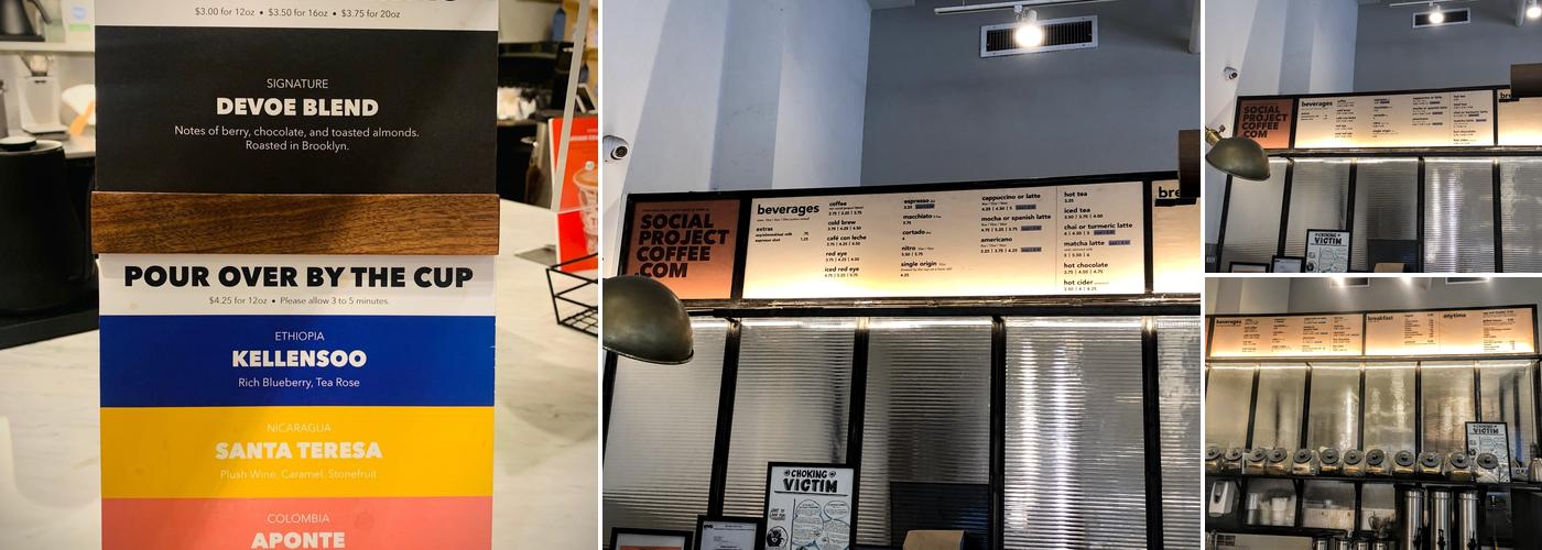Think Coffee Menu